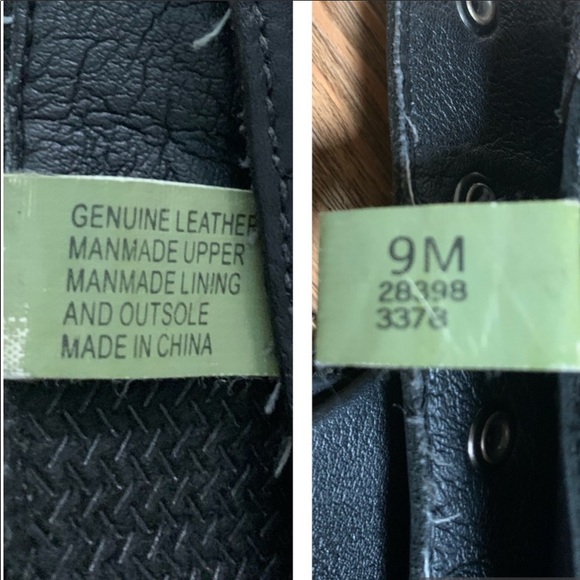 SOLD Vintage Timberland Tall Lace-Up Combat Boots - Picture 14 of 16